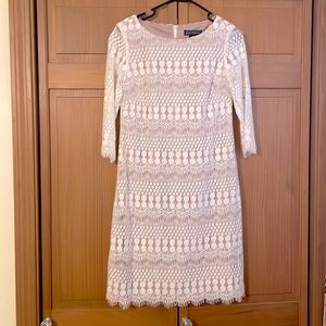 Knee-length Fitted Dress - Perfect for a bridal shower!
